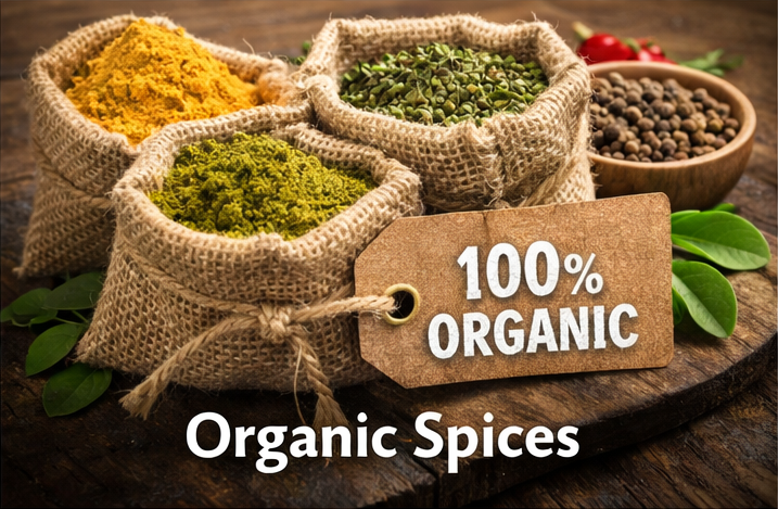 Organic Spices Organic Black Pepper